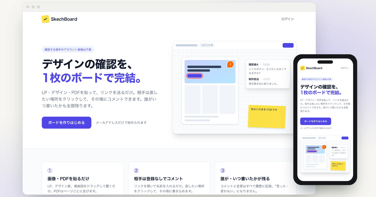 スケッチボード